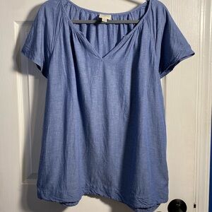 St Johns Bay Top Denim Blue  XXL